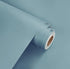 WESTICK Blue Wallpaper Self Adhesive Kitchen Cabinet Wallpaper Peel and Stick Blue Contact Paper for Cabinets and Drawers Teal Contact Paper for C...